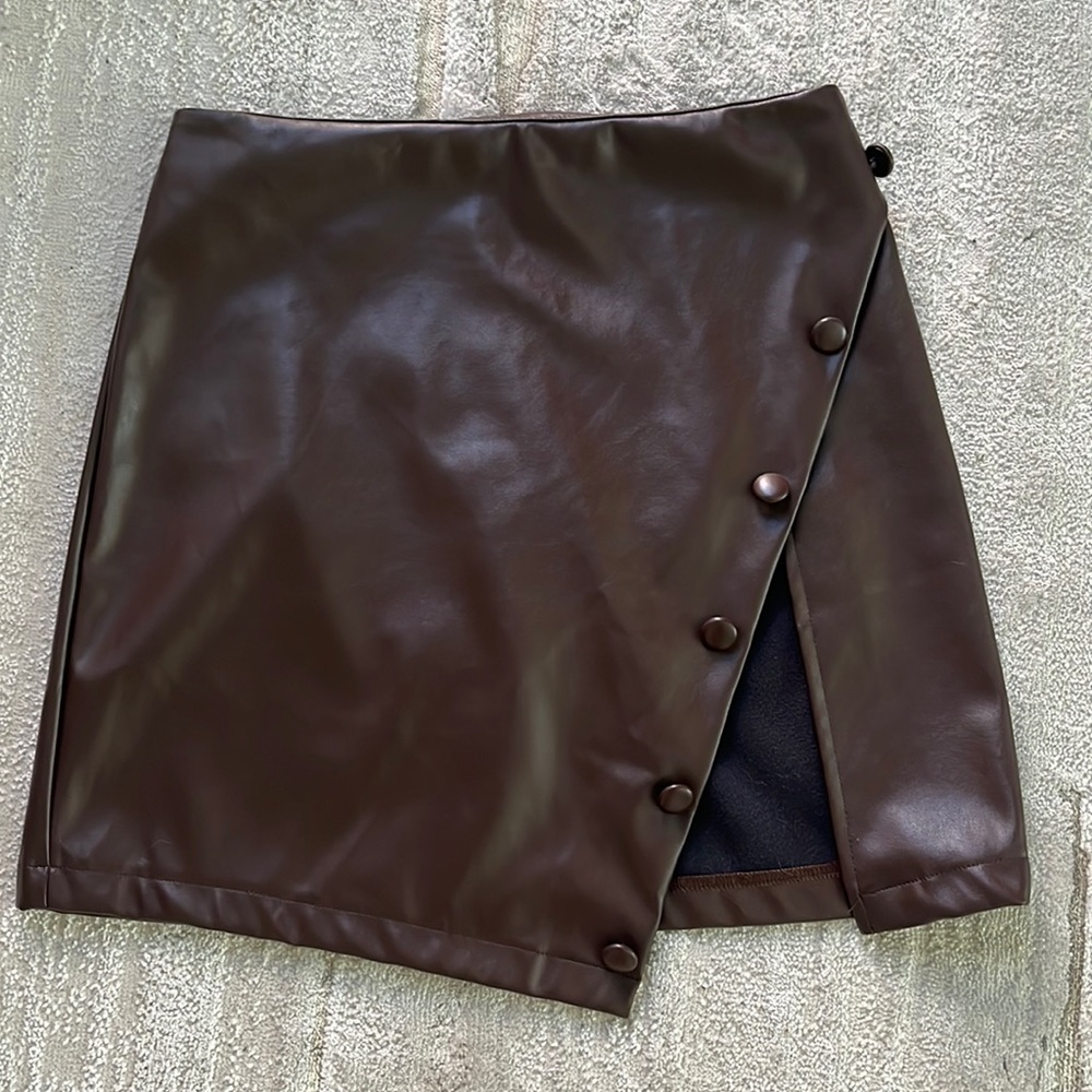 SHEIN MINI LEATHER SKIRT
